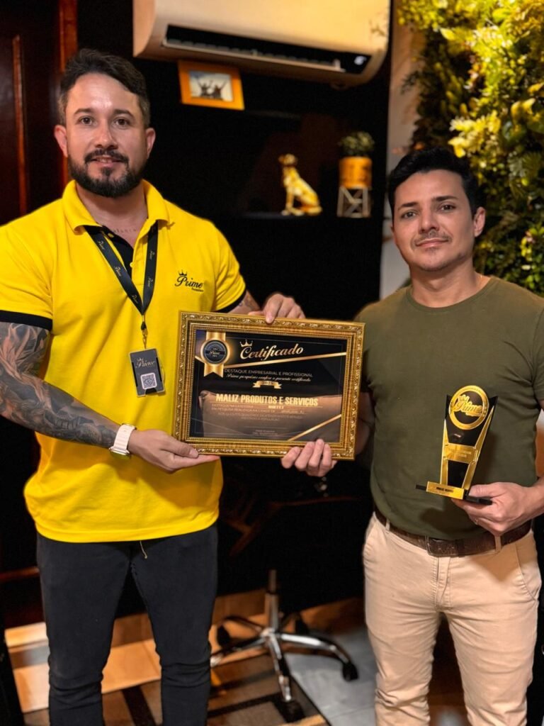 Entrega do prêmio Empresa Revelação do Ano 2025